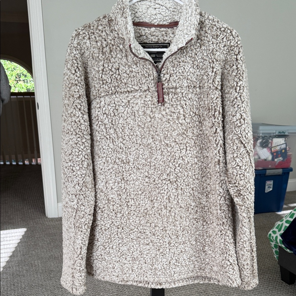 True Grit Sherpa Quarter-Zip Pullover